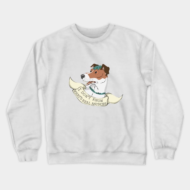 The Plague Dogs, Snitter Crewneck Sweatshirt by DILLIGAFM8